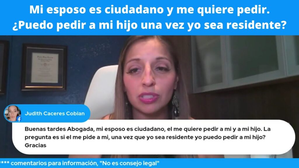 Pedir a hijo como residente por esposo ciudadano | Tulsa, Ok | Call 918-505-4870